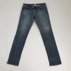 Arizona Jeans Men's 34 Blue Denim Pants Loose Straight Size 34x30 100% Cotton